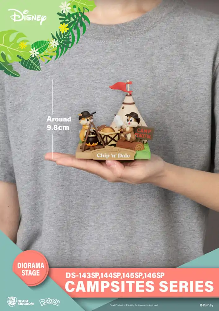Disney D-Stage Campsite Series PVC Dioráma Mickey Mouse Special Edition 10 cm produktová fotografia