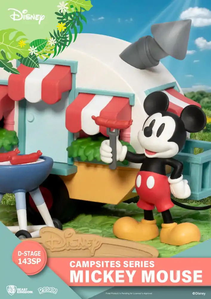 Disney D-Stage Campsite Series PVC Dioráma Mickey Mouse Special Edition 10 cm produktová fotografia