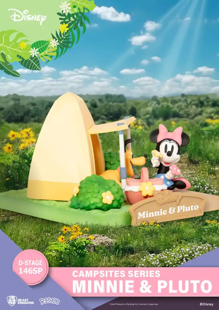 Disney D-Stage Campsite Series PVC Dioráma Mini a Pluto Special Edition 10 cm produktová fotografia