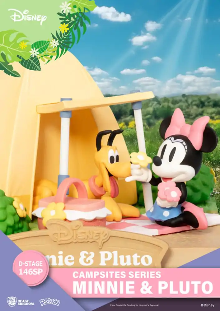Disney D-Stage Campsite Series PVC Dioráma Mini a Pluto Special Edition 10 cm produktová fotografia