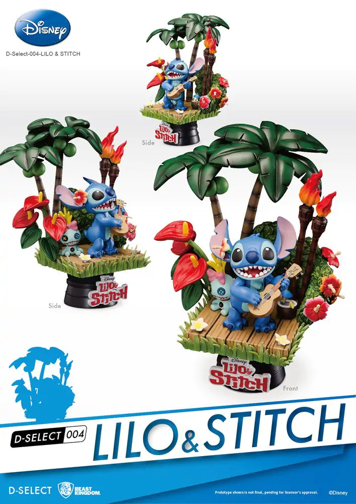 Disney D-Stage PVC Dioráma Stitch 14 cm produktová fotografia