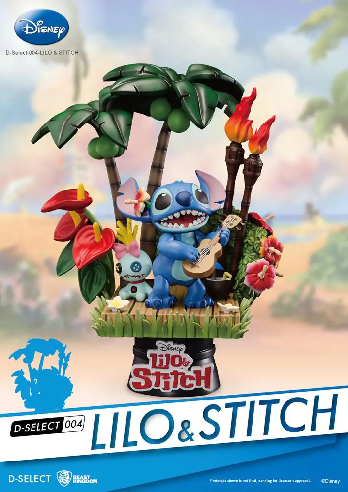 Disney D-Stage PVC Dioráma Stitch 14 cm produktová fotografia