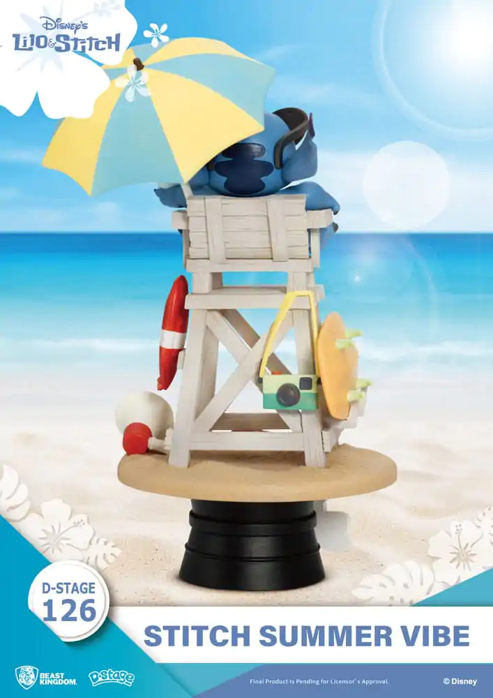 Disney D-Stage PVC Dioráma Stitch Summer Vibe 16 cm produktová fotografia