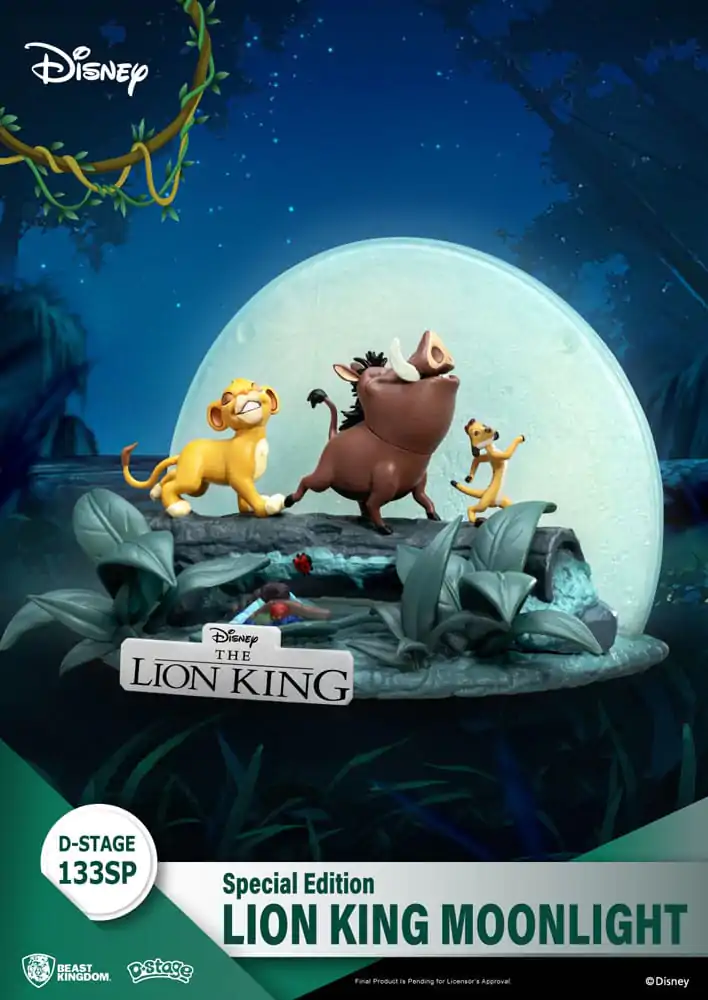 Disney D-Stage PVC Dioráma The Lion King Moonlight Special Edition 12 cm produktová fotografia