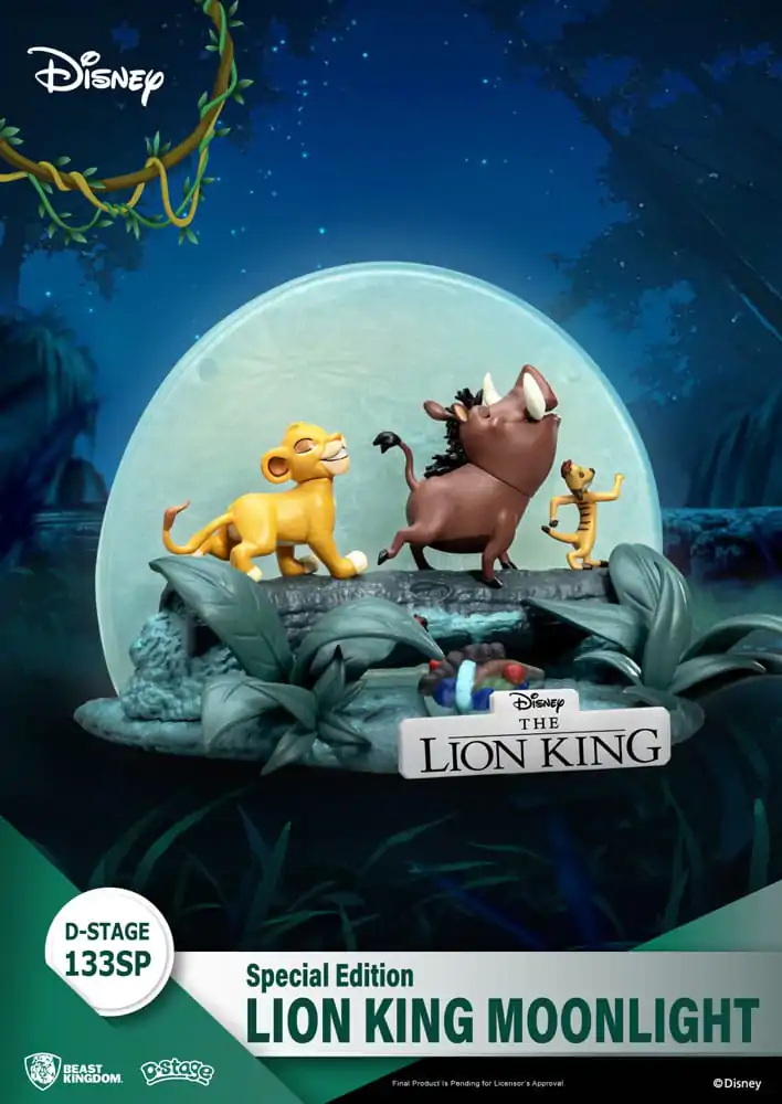 Disney D-Stage PVC Dioráma The Lion King Moonlight Special Edition 12 cm produktová fotografia