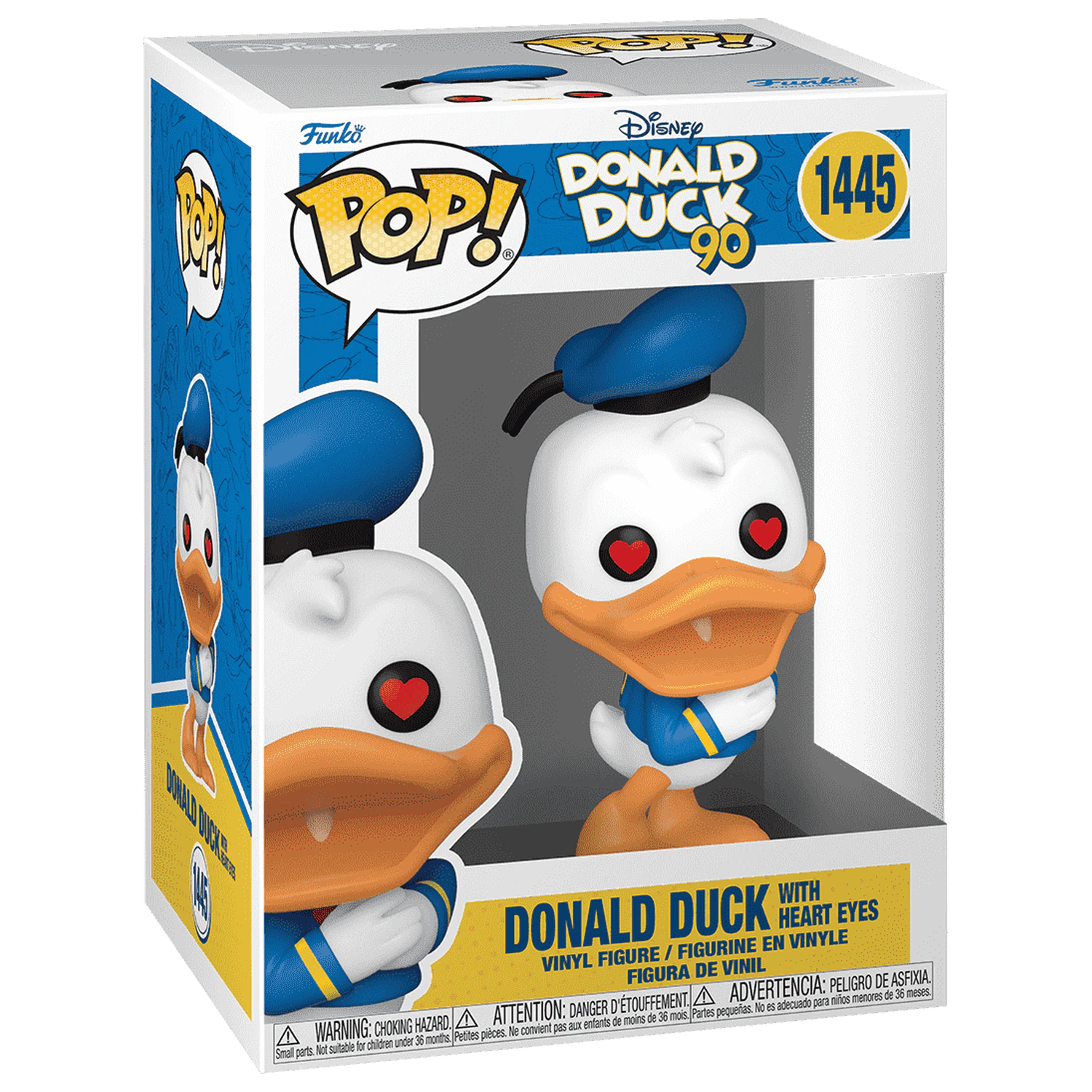 Disney DD 90th Anniversary Funko POP! Disney Vinyl Figúrka Donald Duck(heart eyes) 9 cm produktová fotografia