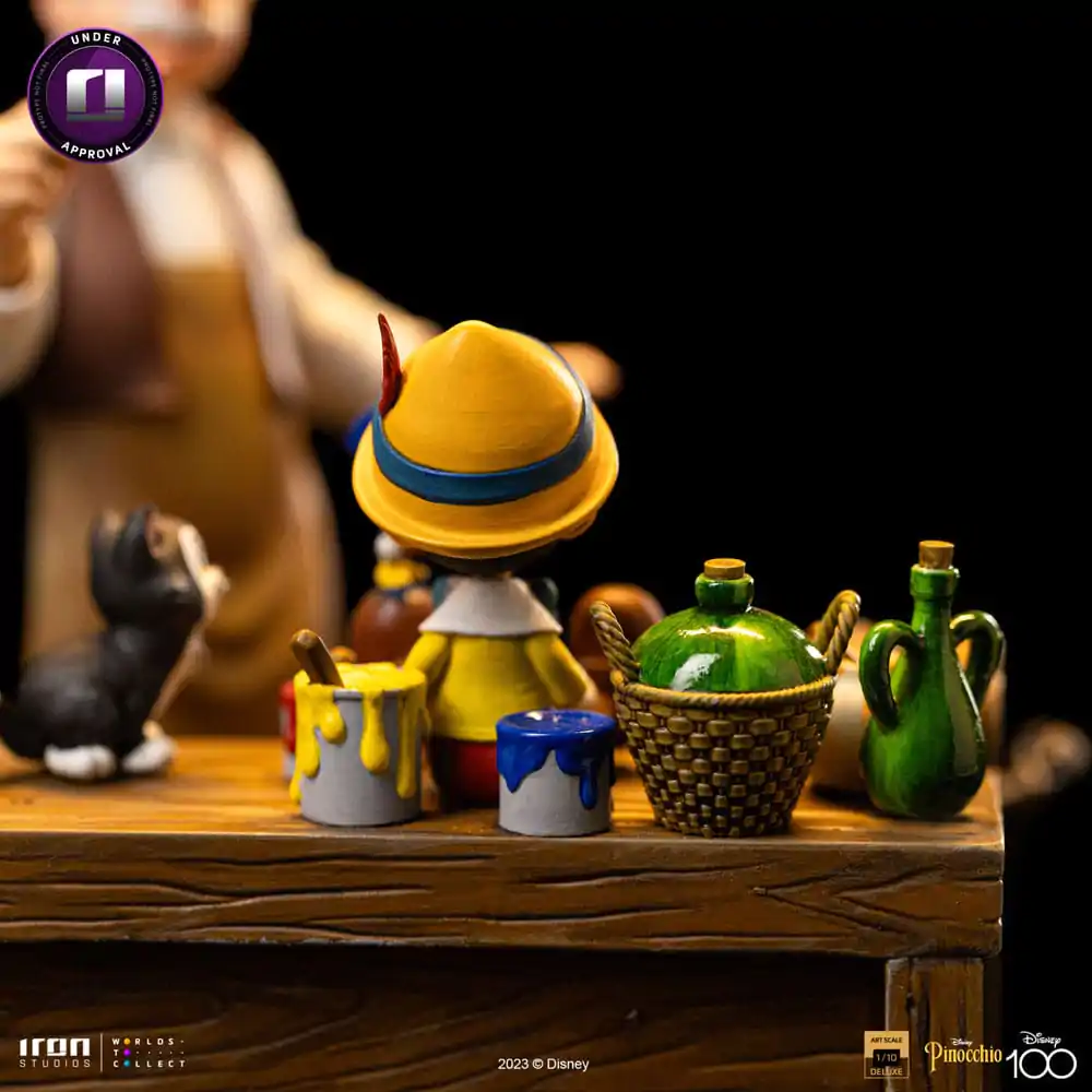 Disney Deluxe Art Scale Socha 1/10 Pinocchio 42 cm produktová fotografia