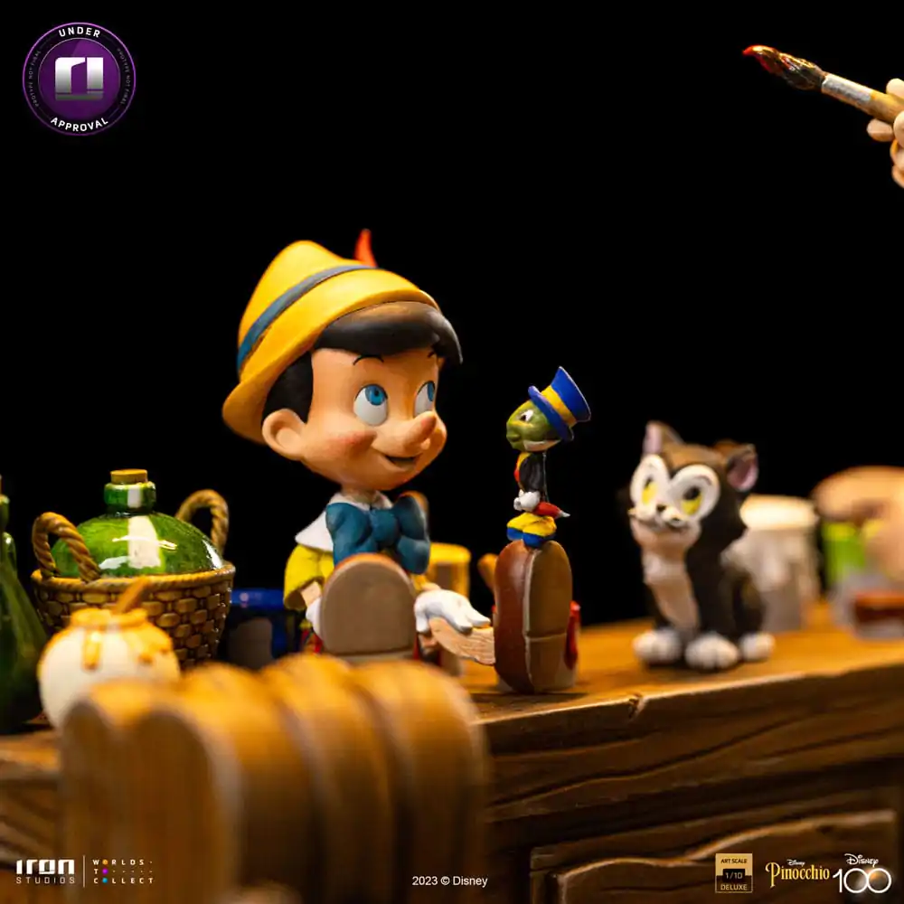 Disney Deluxe Art Scale Socha 1/10 Pinocchio 42 cm produktová fotografia