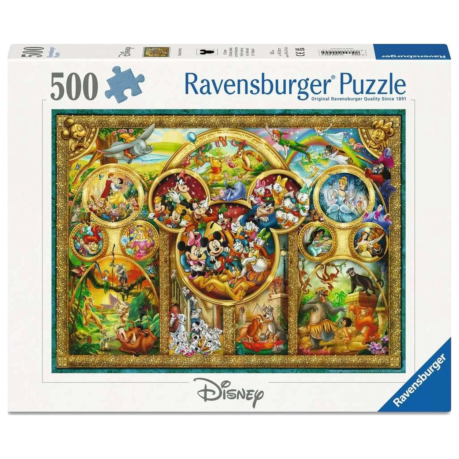 Disney Disney Rodinné Puzzle (500 kusov) produktová fotografia