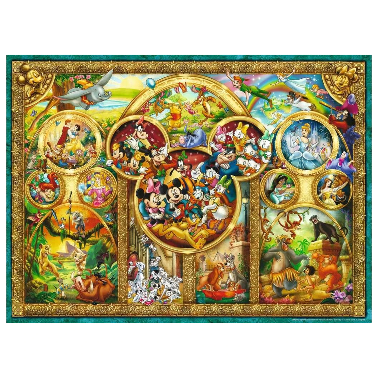Disney Disney Rodinné Puzzle (500 kusov) produktová fotografia