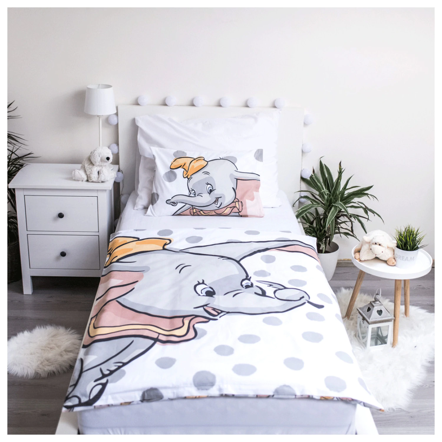 Disney Dumbo Dots Detská obliečka na perinu produktová fotografia