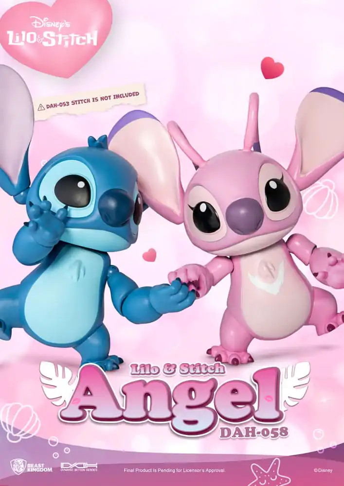 Disney Dynamic 8ction Heroes Akčná figúrka 1/9 Angel (Lilo &amp; Stitch) 16 cm termékfotó