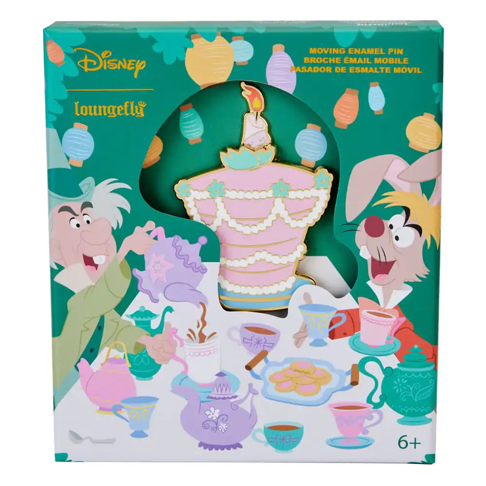 Disney by Loungefly Enamel Pins Unbirthday Cake 3&quot; Limited Edition 8 cm termékfotó