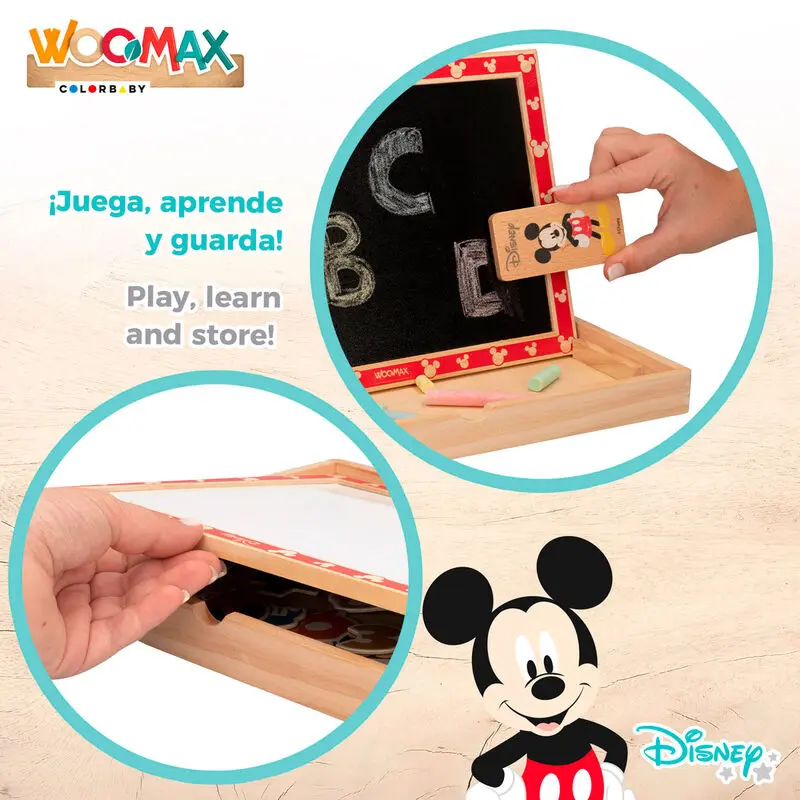 Disney drevená magnetická tabuľa produktová fotografia