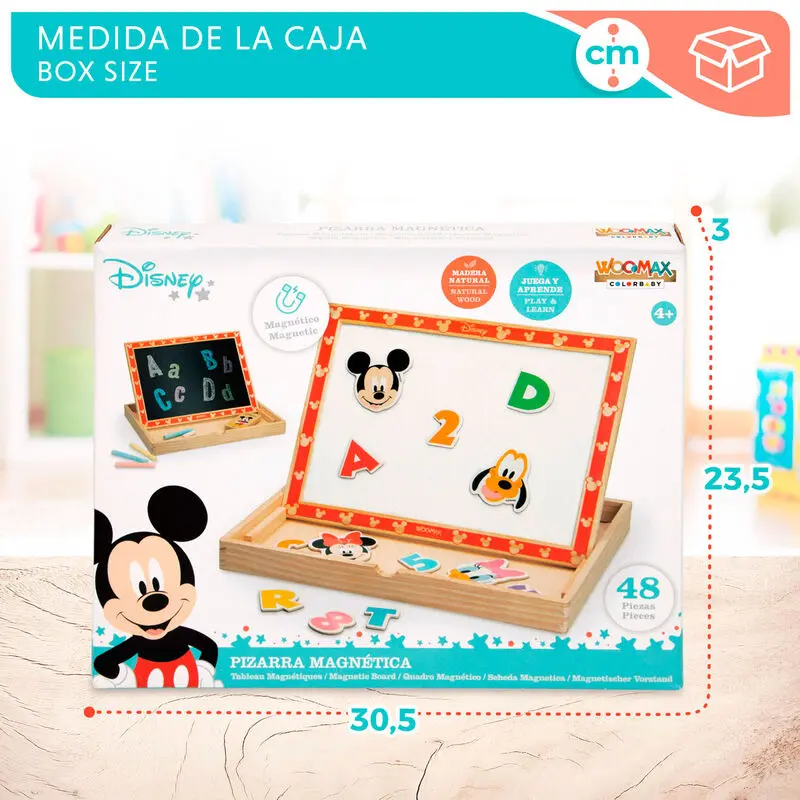 Disney drevená magnetická tabuľa produktová fotografia