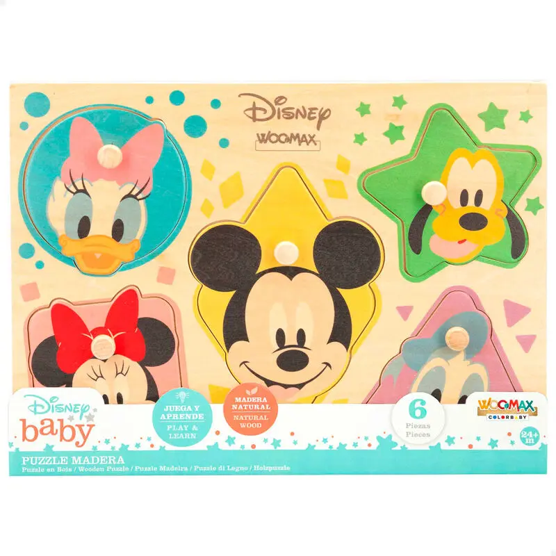Disney drevené puzzle produktová fotografia