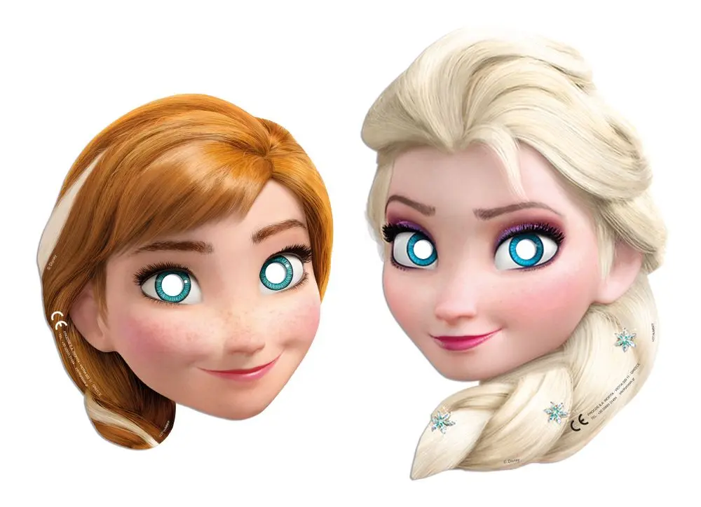 Disney Frozen Alpská maska, 6 balenie produktová fotografia