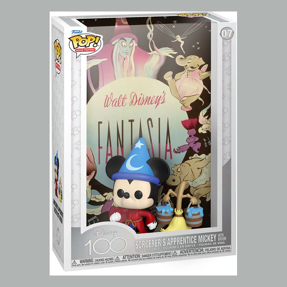 Disney POP! Filmový plagát a figurína Fantasya 9 cm termékfotó