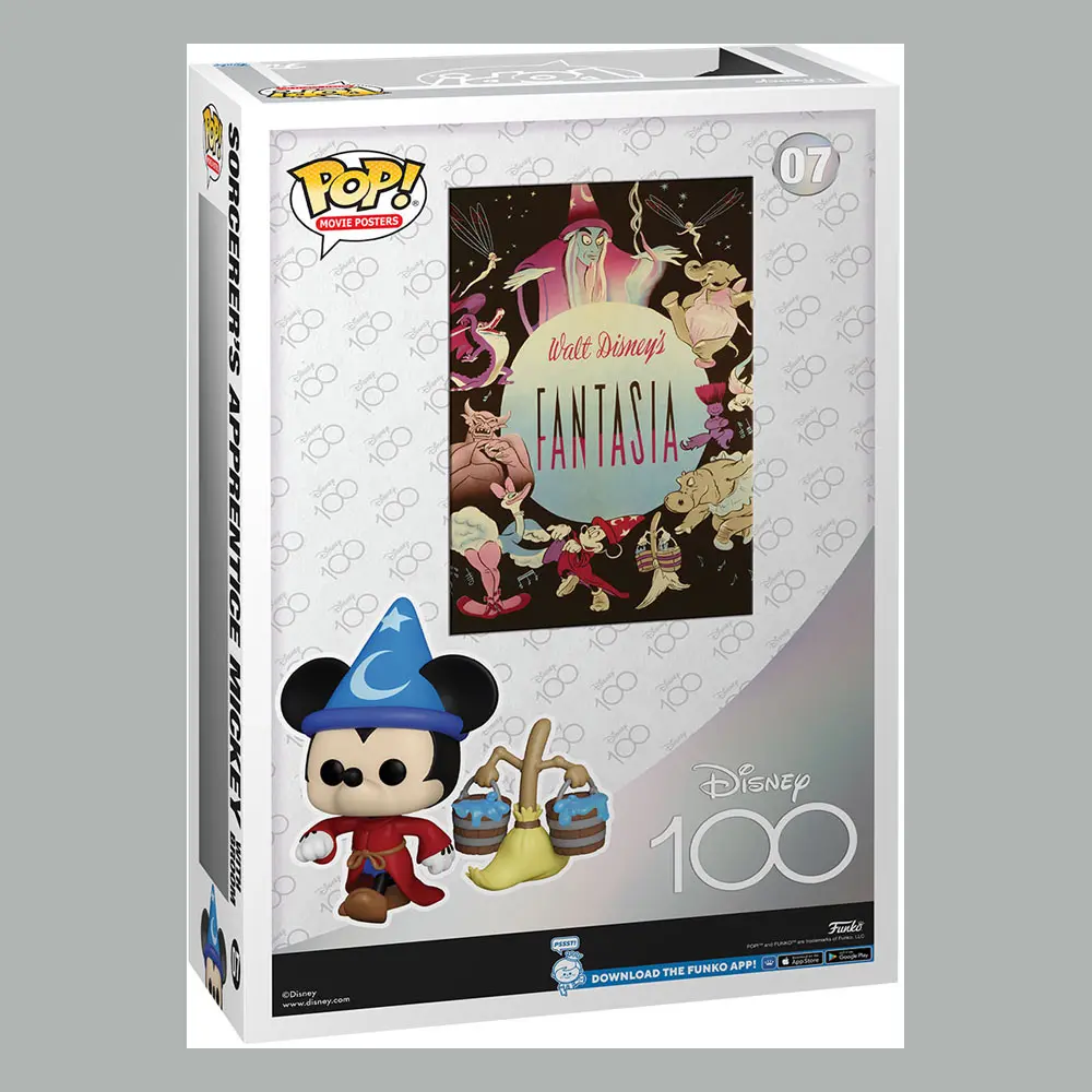 Disney POP! Filmový plagát a figurína Fantasya 9 cm termékfotó