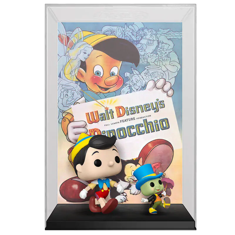 Disney POP! Movie Poster & Figúrka Pinocchio 9 cm produktová fotografia