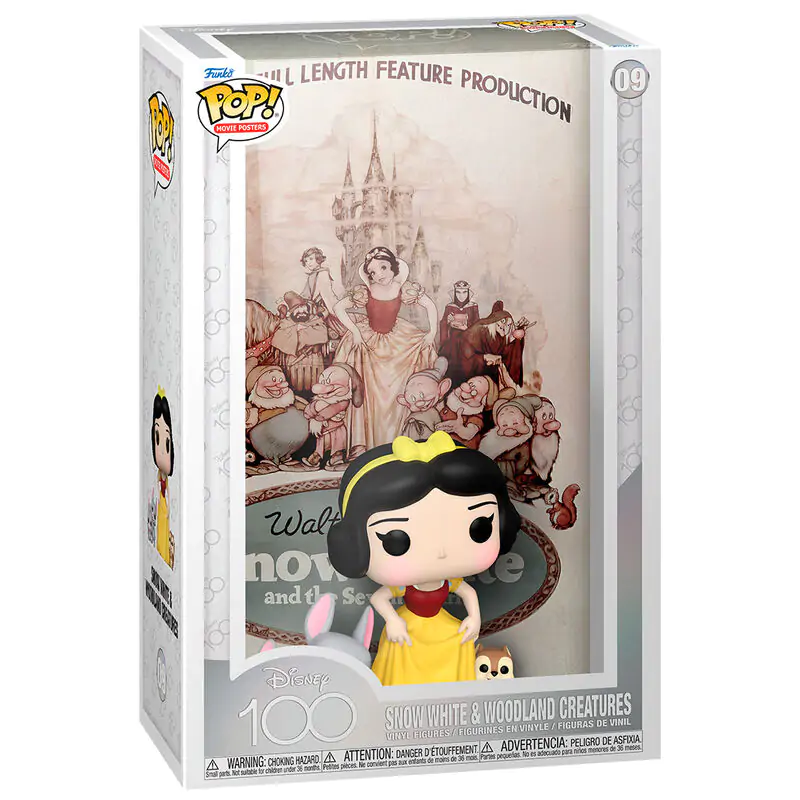 Disney POP! Movie Poster & Figúrka Snow White 9 cm produktová fotografia