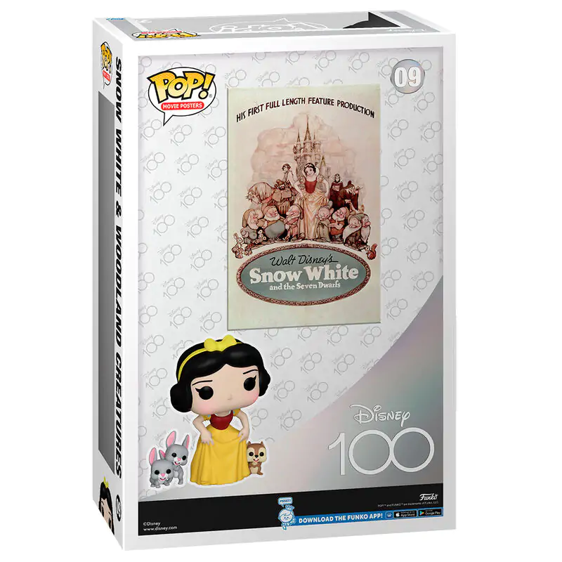 Disney POP! Movie Poster & Figúrka Snow White 9 cm produktová fotografia