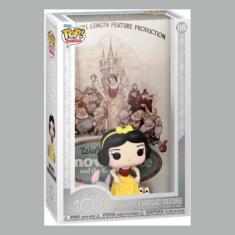 Disney POP! Filmowy plagát a figurka Hófehérka 9 cm termékfotó