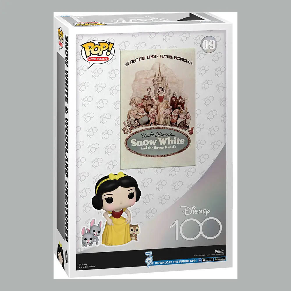 Disney POP! Filmowy plagát a figurka Hófehérka 9 cm termékfotó