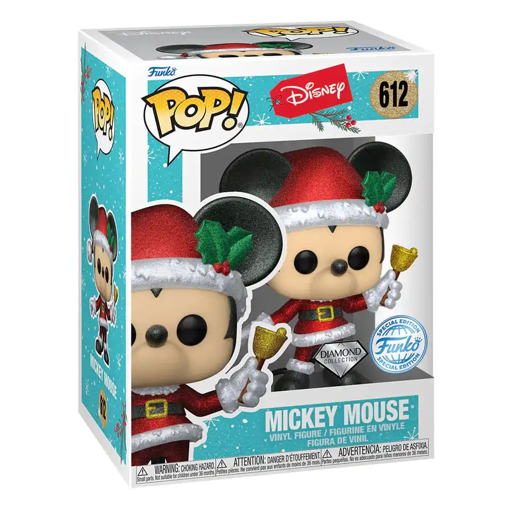 Disney Funko POP! Vinylová Figúrka Holiday Mickey Mouse (Diamond Collection) Special Edition 9 cm produktová fotografia