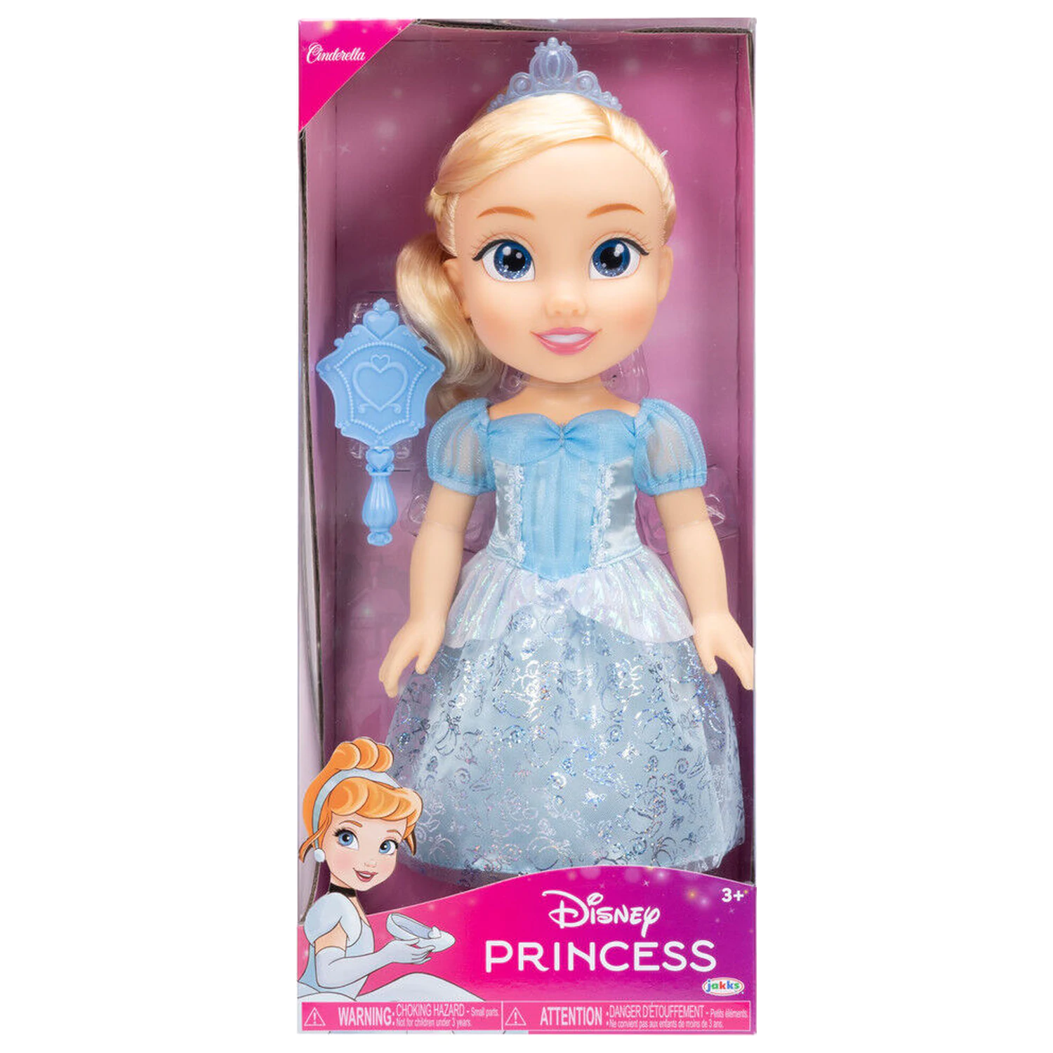 Disney Cinderella bábika 38cm produktová fotografia