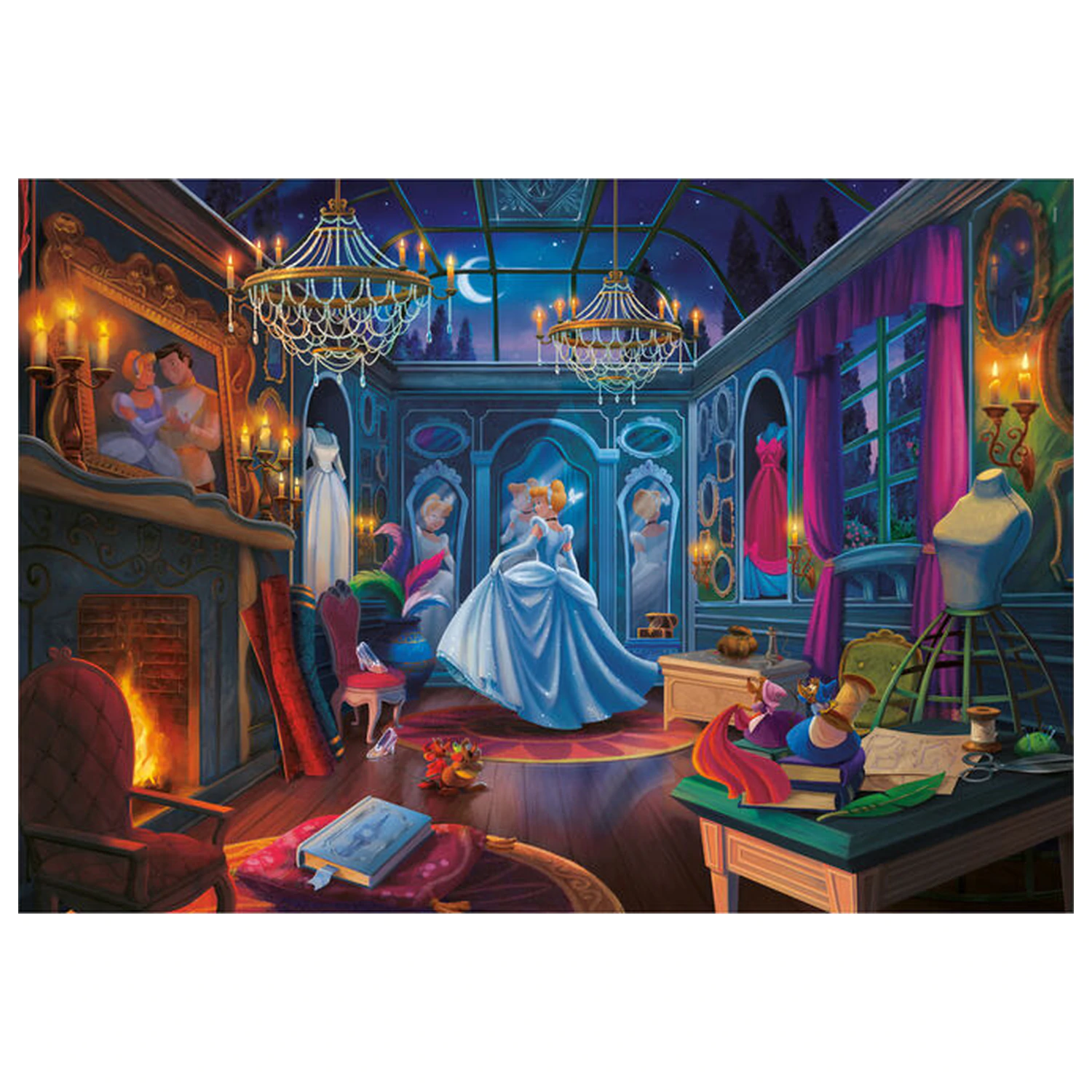 Disney Cinderella puzzle 500 kusov produktová fotografia