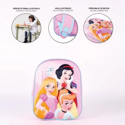 Disney Princess 3D batoh 31cm produktová fotografia
