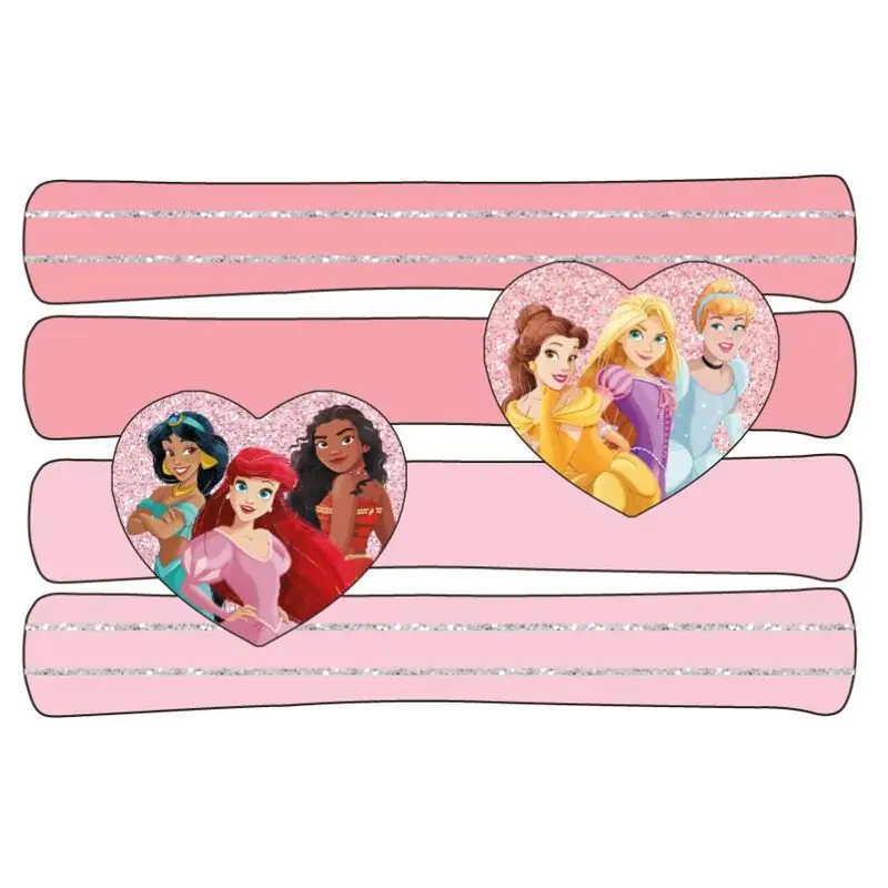 Disney Princess sada 4 gumičiek do vlasov produktová fotografia