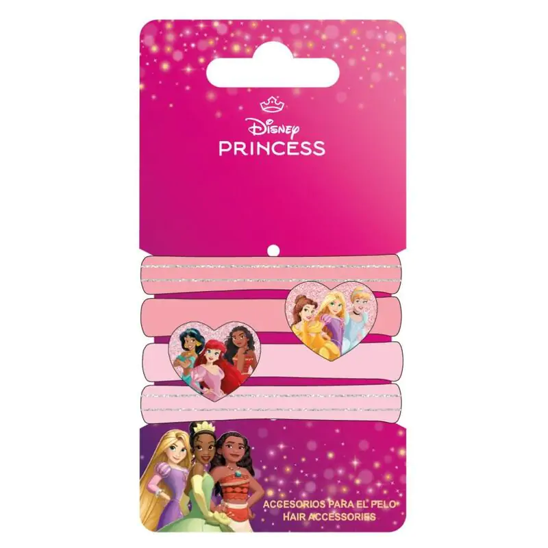 Disney Princess sada 4 gumičiek do vlasov produktová fotografia