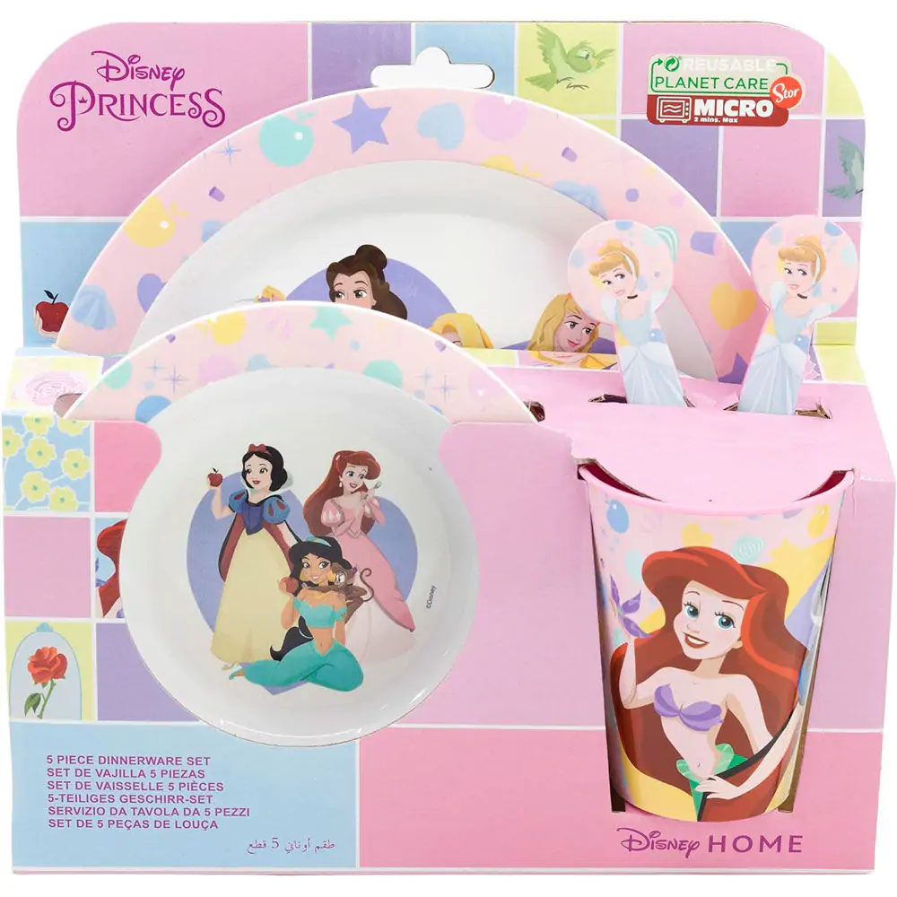 Disney Princess 5-dielna súprava riadu produktová fotografia