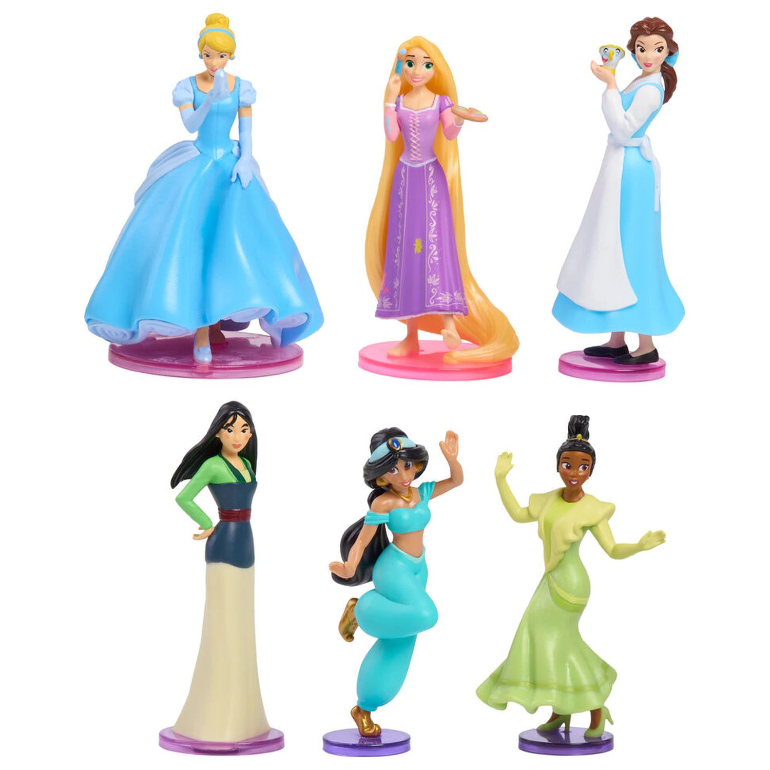 Disney Princess sada 6 figúrok produktová fotografia