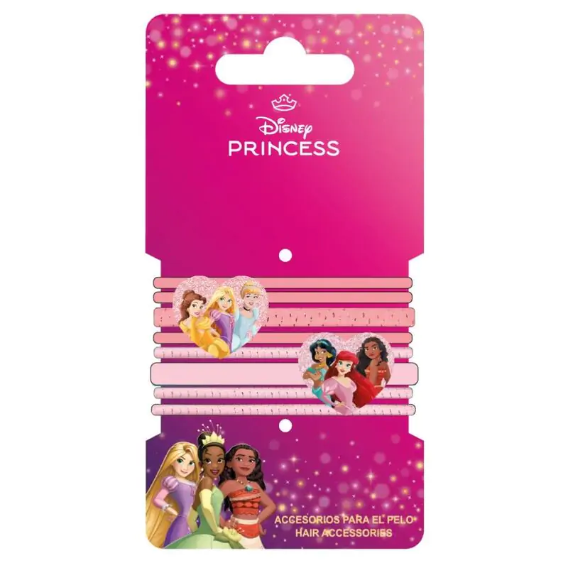 Disney Princess sada 8 gumičiek do vlasov produktová fotografia