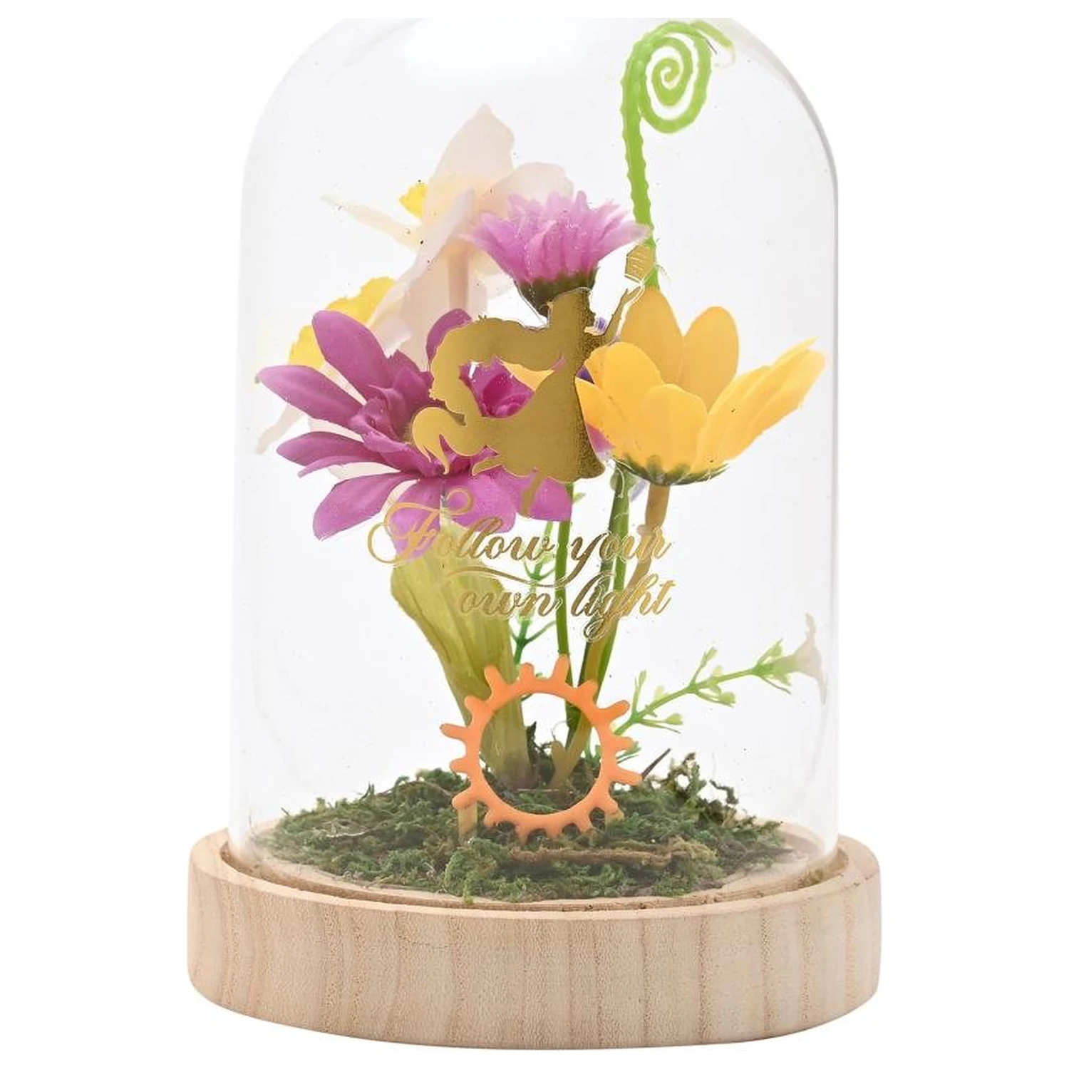 Disney Princess Rapunzel kvetinový zvon s neónovým svetlom produktová fotografia