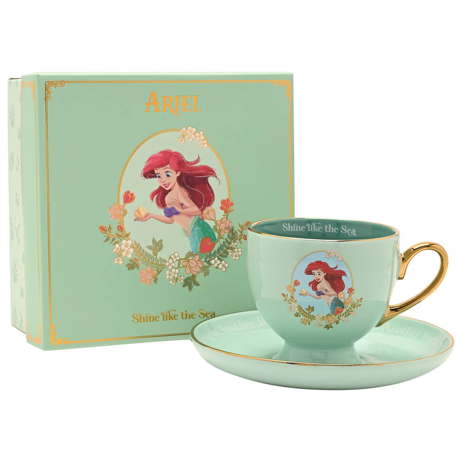 Disney Princess Ariel šálka a podšálka produktová fotografia