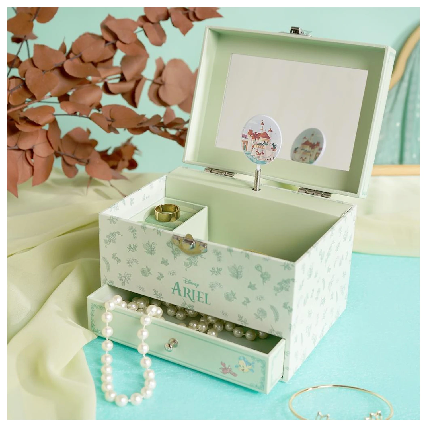 Disney Princess Ariel Hudobná šperkovnica produktová fotografia
