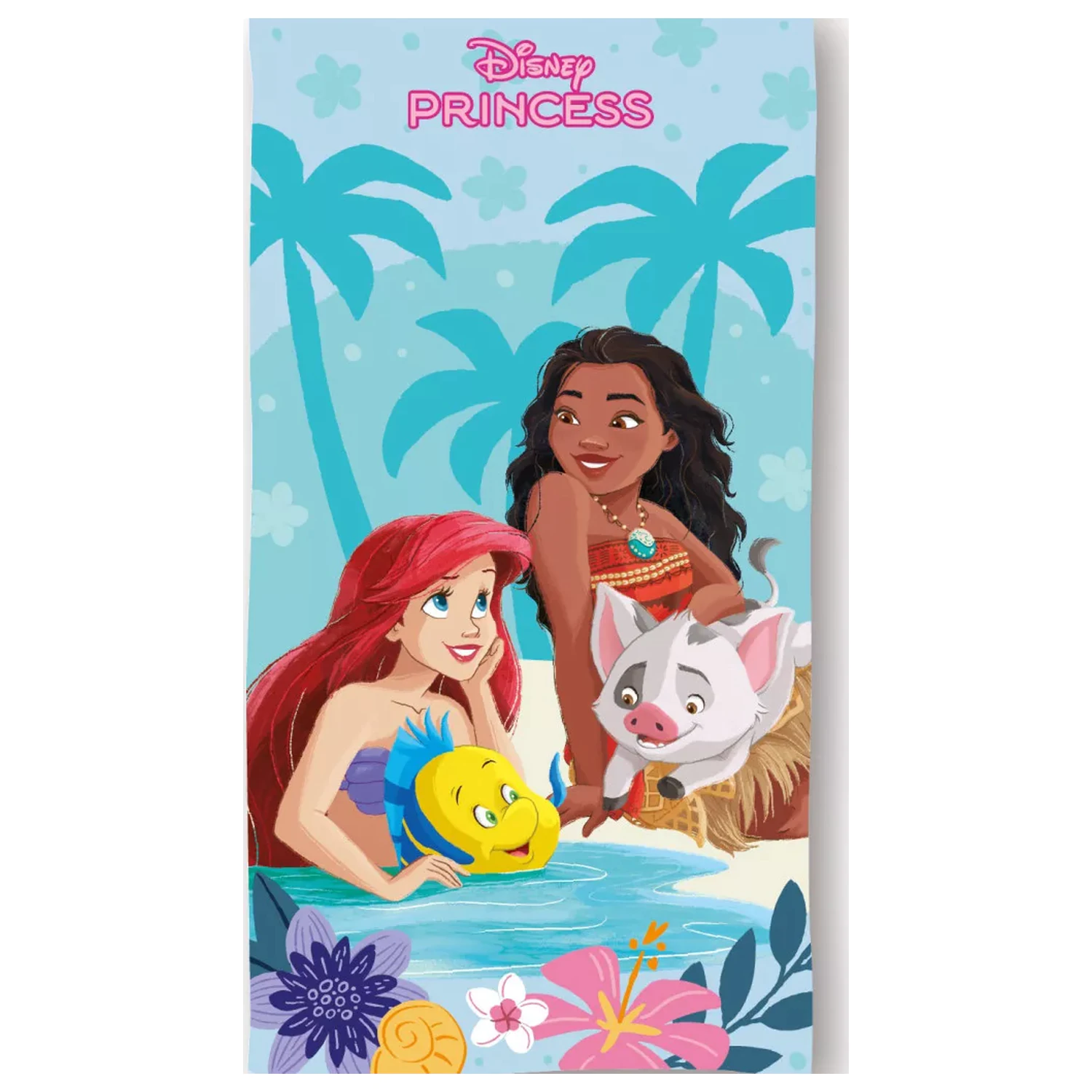 Disney Princesses plážová osuška 70x140cm produktová fotografia