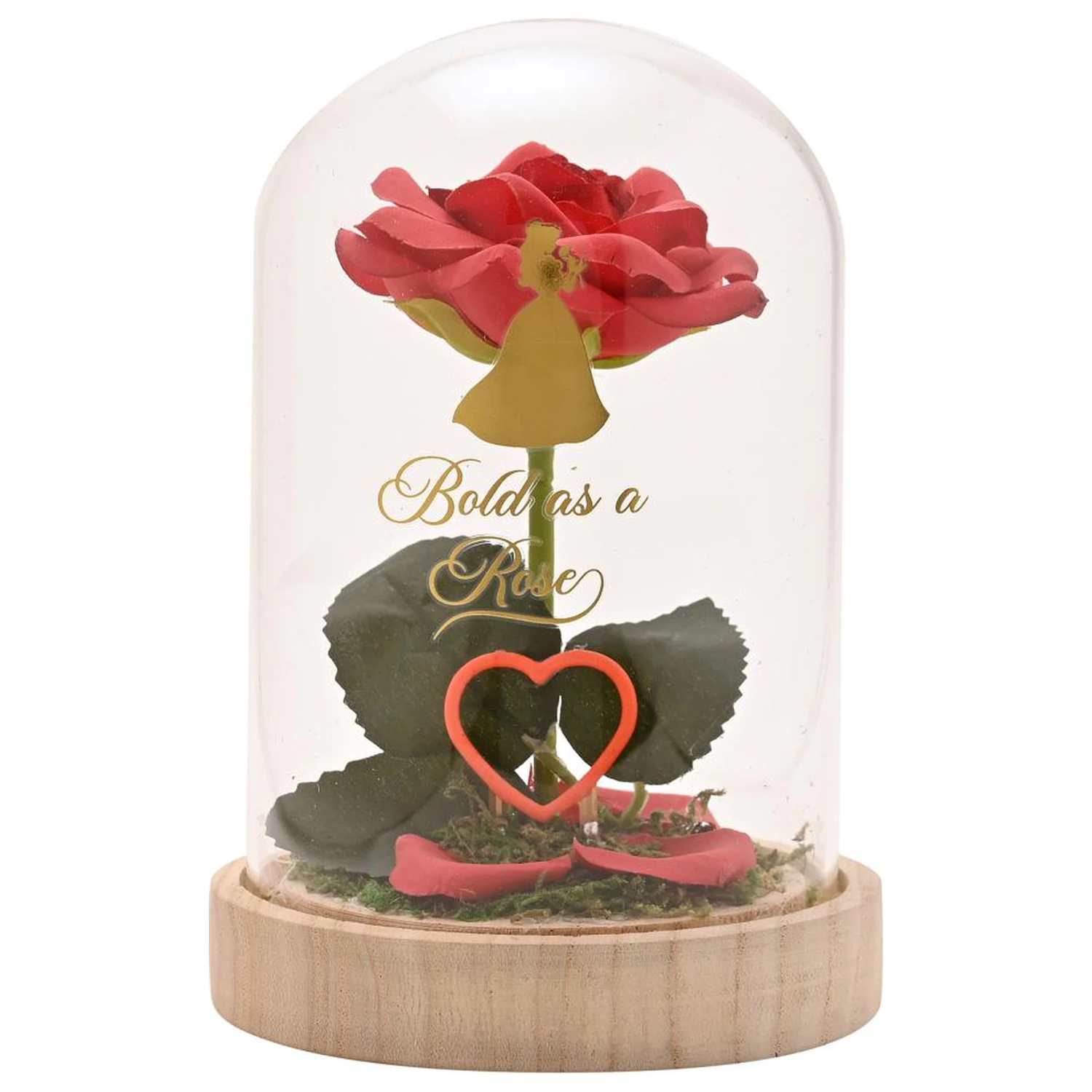 Disney Princess Belle kvetinová Cloche s neónovým svetlom produktová fotografia