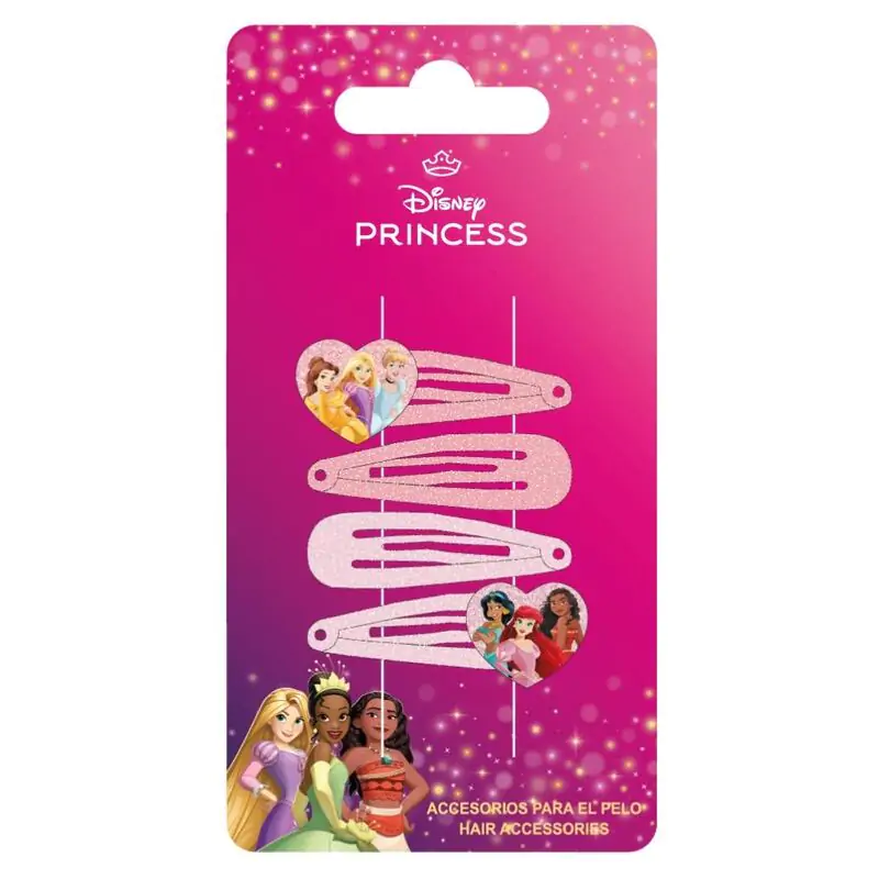 Disney Princess blister pack 4 sponky do vlasov produktová fotografia
