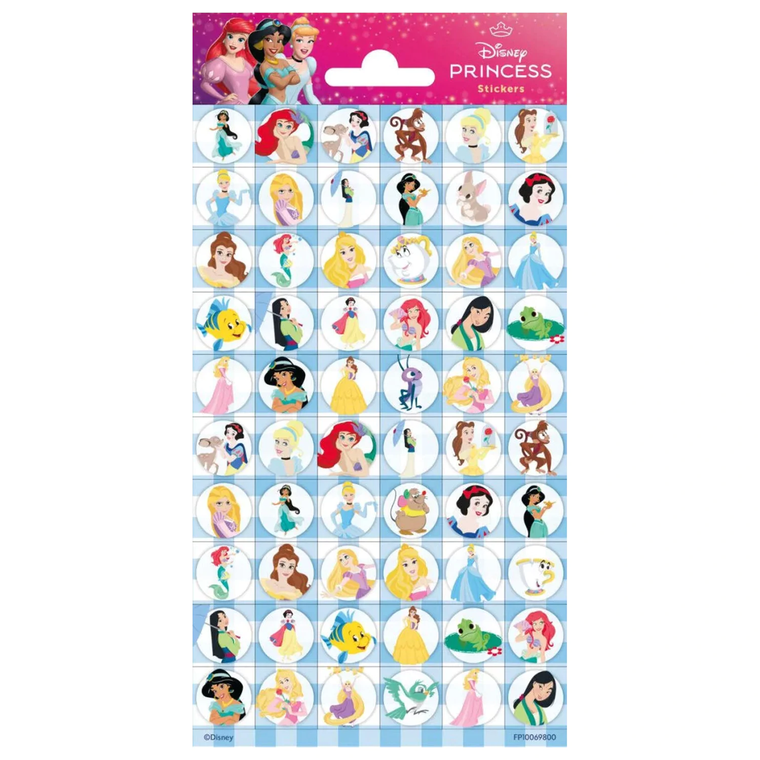 Disney Princess Cuties nálepka produktová fotografia