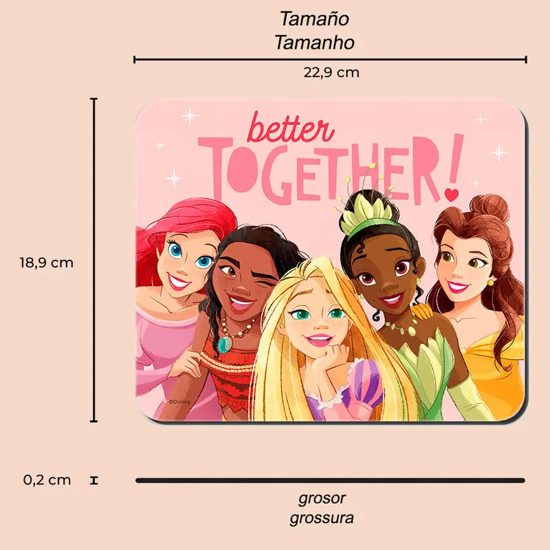 Disney Princess podložka pod myš produktová fotografia