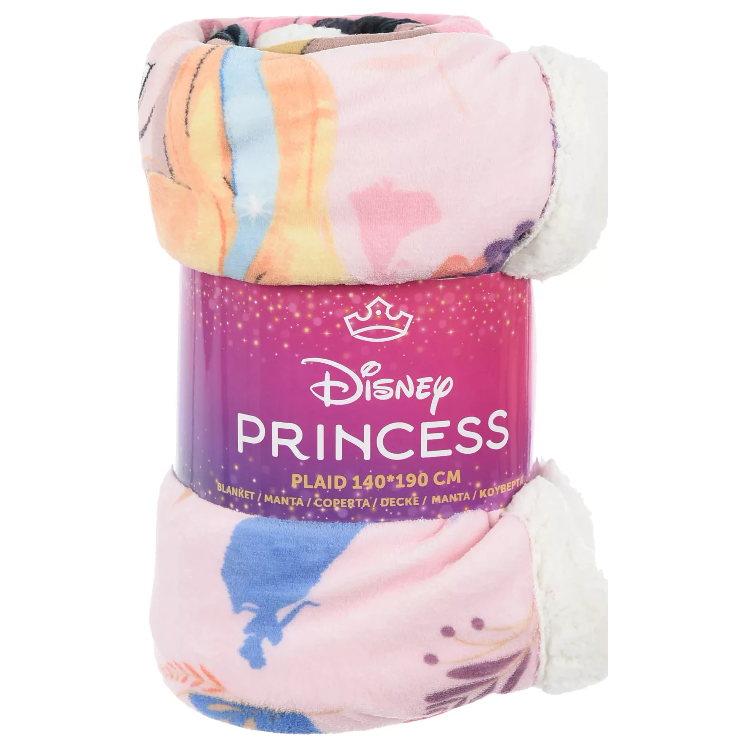 Disney Princess Floral Fantasy sherpa deka 140x190 cm produktová fotografia