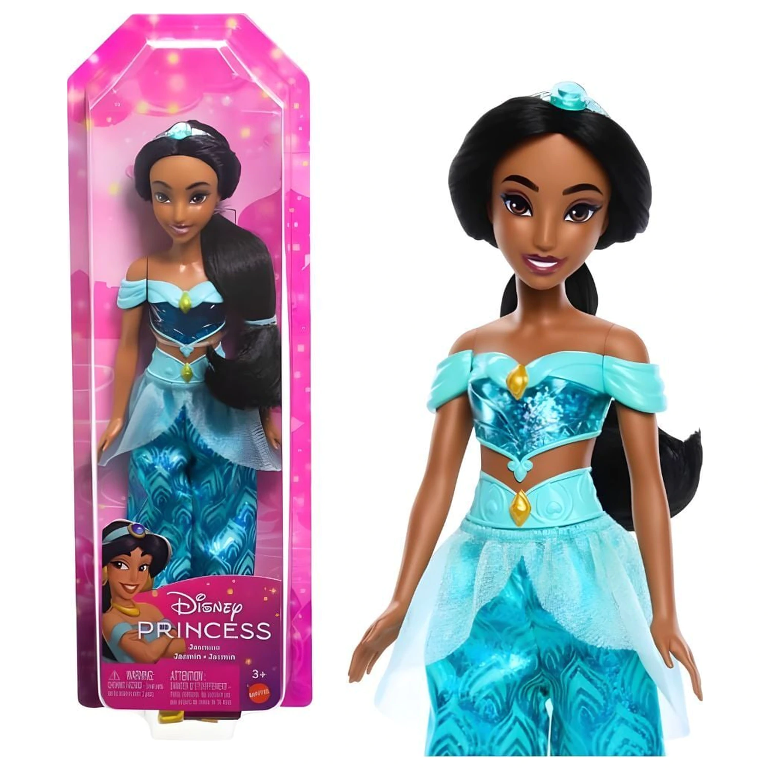 Disney Princess Jasmine bábika produktová fotografia