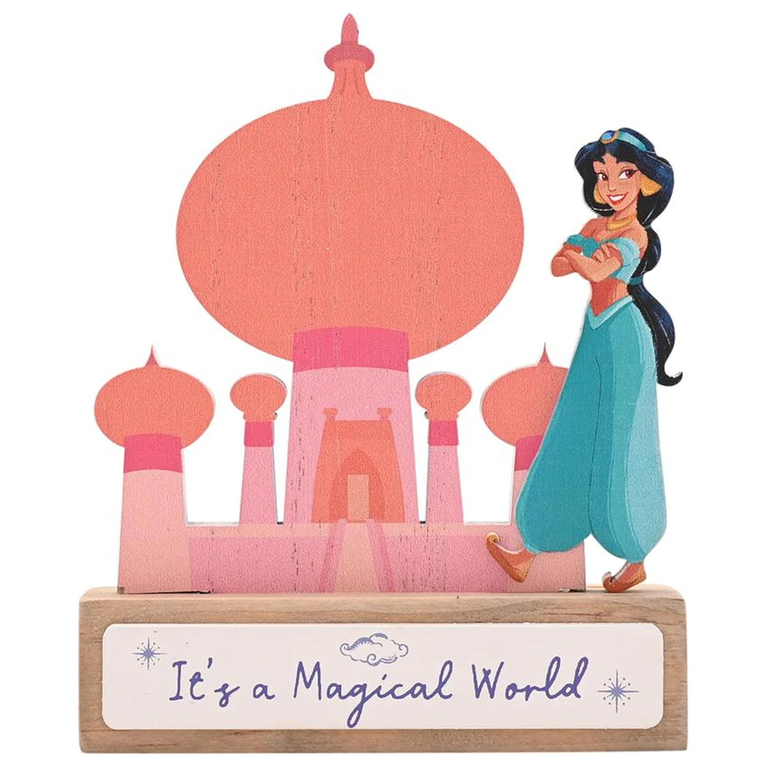 Disney Princess Jasmine Mini Castle Plaketa produktová fotografia
