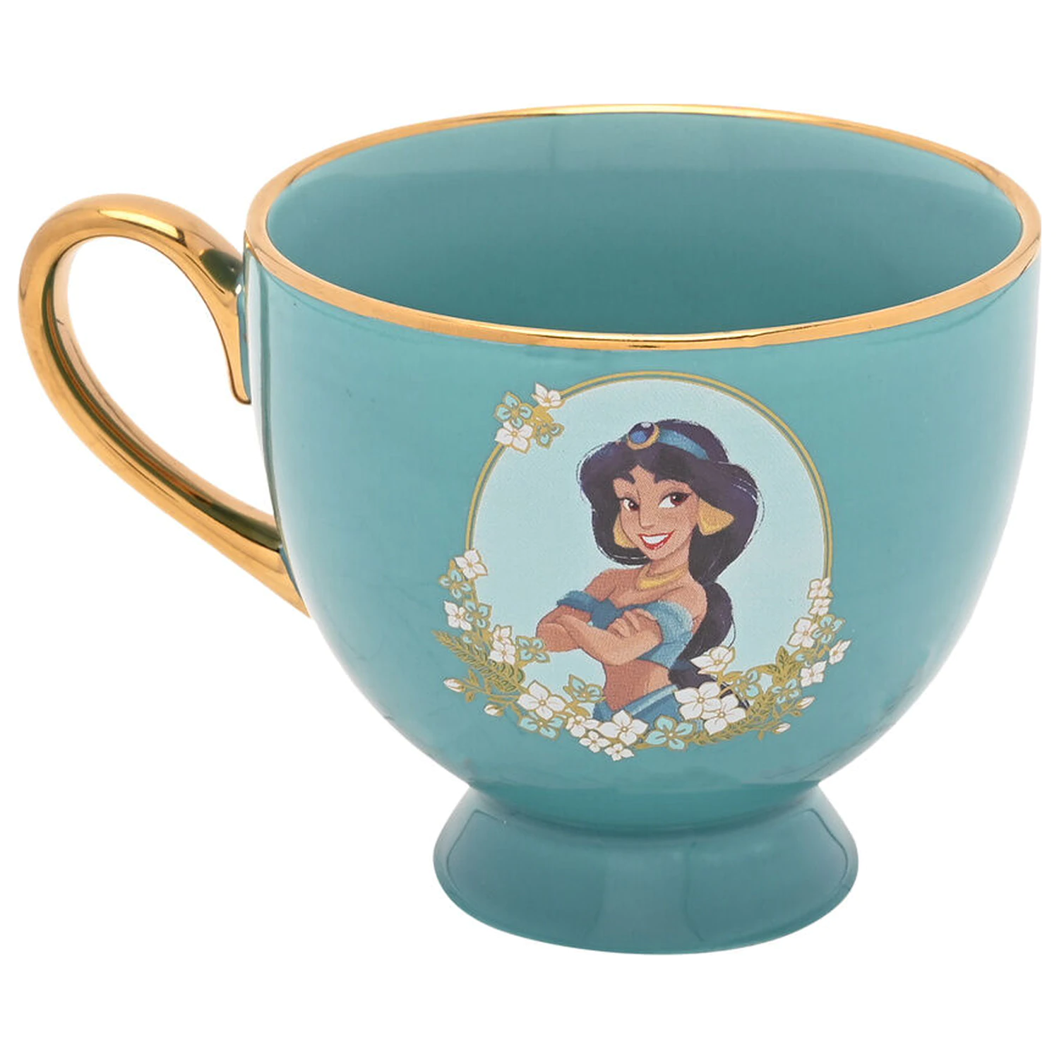 Disney Princess Jasmine šálka na čaj a podšálka produktová fotografia
