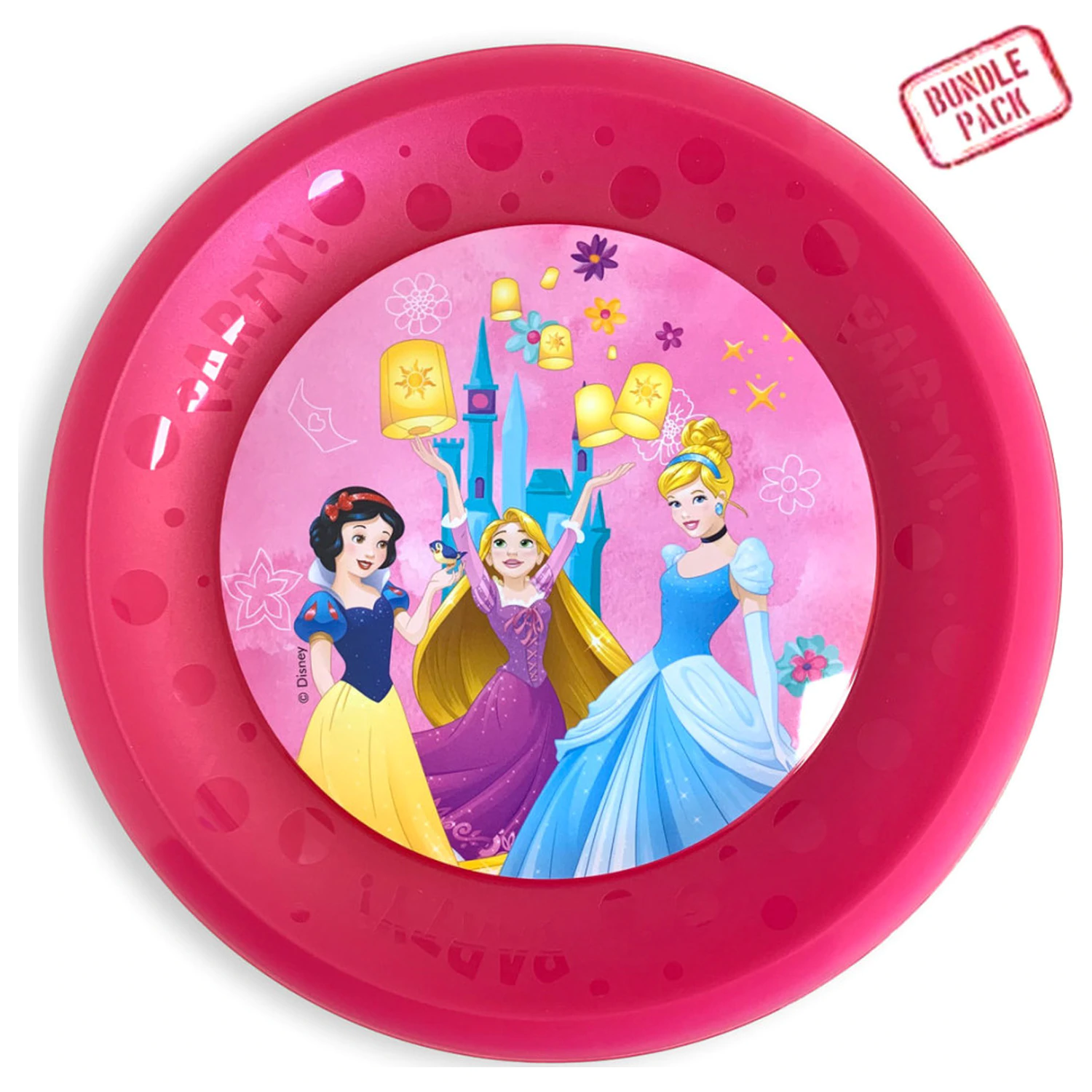 Disney Princess Live Your Story micro prémiový plastový plochý tanier 4-dielna súprava 21 cm produktová fotografia